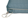 Classic Accessories Weekend 42" x 18" x 3" Outdoor Bench Cushion, Blue Shadow CBSBN42183